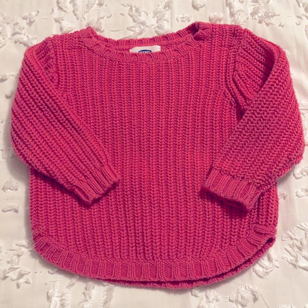 Old Navy sweater in pink